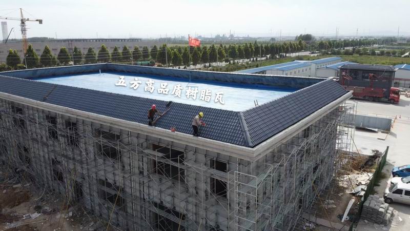 合成樹(shù)脂瓦案例