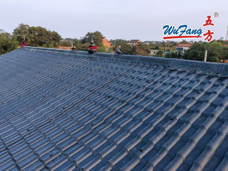 合成樹(shù)脂瓦案例