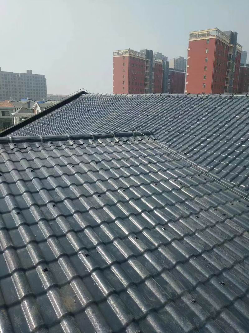 合成樹(shù)脂瓦案例